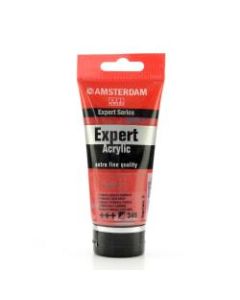 Amsterdam Expert Acrylic Paint Tubes, 75 mL, Pyrrole Red Deep, Pack Of 2