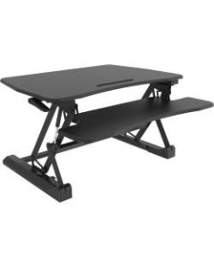 Amer EZriserPro - Mounting kit (keyboard tray, work surface) - for notebook / keyboard / mouse - plastic, wood, steel - black