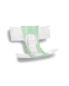 FitRight Plus Disposable Briefs, XX-Large, 60 - 69in, Green, 20 Briefs Per Bag, Case Of 4 Bags