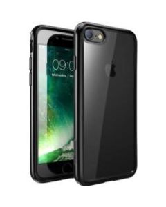 i-Blason Halo Case - For Apple iPhone 8 Smartphone - Black, Clear - Polycarbonate, Thermoplastic Polyurethane (TPU)