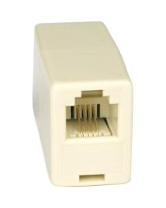 Tripp Lite RJ11 Modular Coupler, Straight-Through Inline Coupler (F/F) - 1 x RJ-11 Female - 1 x RJ-11 Female