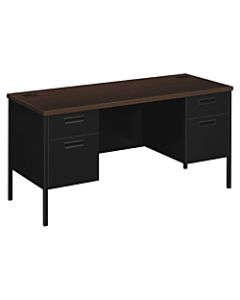 HON Metro Classic Credenza, Mocha/Black