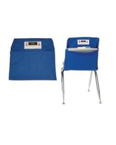 Seat Sack Chair Pocket, Small, 12in, Blue, Pack Of 2