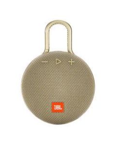 JBL Clip 3 Portable Bluetooth Speaker, Sand, JBLCLIP3SAND