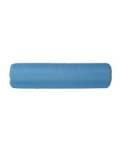 DMI Lightweight Comfort Foam Roll Support Pillow, 3 1/2in x 19in, Blue