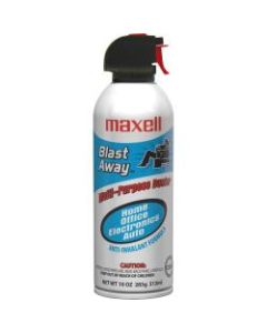 Maxell Blast Away Compressed Gas Duster, 10 Oz