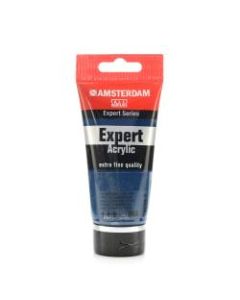 Amsterdam Expert Acrylic Paint Tubes, 75 mL, Phthalo Turquoise Blue, Pack Of 2