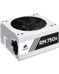Corsair RMx White Series RM750x - 750 Watt 80 PLUS Gold Certified Fully Modular PSU - Internal - 120 V DC, 230 V DC Input - 12 V DC @ 62.5 A, 3.3 V DC @ 25 A, 5 V DC @ 25 A, 5 V DC @ 3 A, 12 V DC @ 800 mA Output - 750 W - 1 +12V Rails