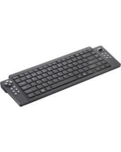 SMK-Link Rechargeable Wireless Media Keyboard, Black