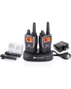 Midland X-TALKER T71VP3 Two-Way Radio - 36 Radio Channels - Upto 200640 ft - 121 Total Privacy Codes - Auto Squelch, Keypad Lock, Silent Operation, Low Battery Indicator, Hands-free - Water Resistant - AAA - Lithium Polymer (Li-Polymer)