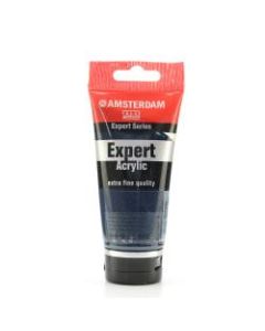 Amsterdam Expert Acrylic Paint Tubes, 75 mL, Prussian Blue Phthalo, Pack Of 2