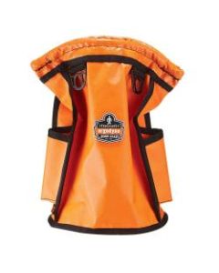 Ergodyne Arsenal 5538 Tarpaulin Topped Parts Pouch, 12inH x 7-1/2inW x 7-1/2inD, Orange