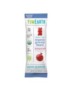 Yummy Earth Pomegranate Pucker Gummy Bears, 2 Oz, Pack Of 12 Bags