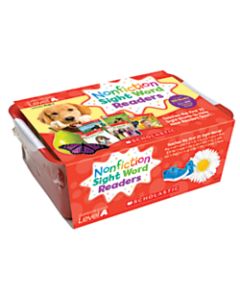 Scholastic Nonfiction Sight Word Readers, Level A, Grades Pre K-1