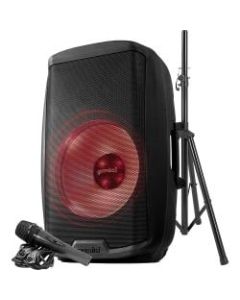 gemini AS-2115BT-LT-PK Public Address System - 2000 W Amplifier - Cable Microphone - Built-in Amplifier - Bluetooth - USB Port - Floor Standing
