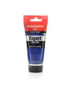 Amsterdam Expert Acrylic Paint Tubes, 75 mL, Phthalo Blue, Pack Of 2