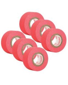 Mavalus Tape, 1in x 324in, Red, Pack Of 6