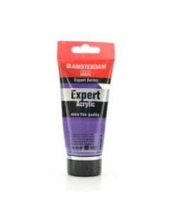 Amsterdam Expert Acrylic Paint Tubes, 75 mL, Permanent Blue Violet Opaque, Pack Of 2