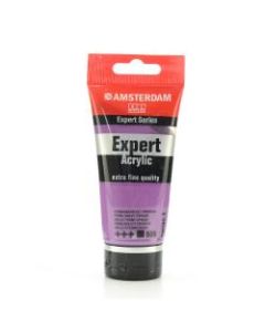 Amsterdam Expert Acrylic Paint Tubes, 75 mL, Permanent Violet Opaque, Pack Of 2