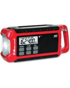 Midland ER210 E+Ready Compact Emergency Crank Weather Radio - with NOAA All Hazard, Weather Disaster - AM, FM