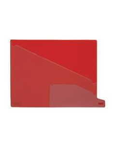 Pendaflex End-Tab Out Guides, Bottom-Cut Tab, Letter Size, Red, Box Of 25
