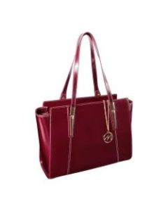 McKleinUSA Aldora Tote, Red