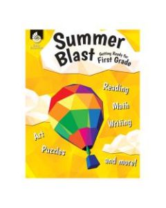 Shell Education Summer Blast Activity Book, Getting Ready For Grade 1