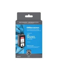 Office Depot Brand OD902XLBNV3 Remanufactured High-Yield Black Ink Cartridge Replacement For HP 902XL