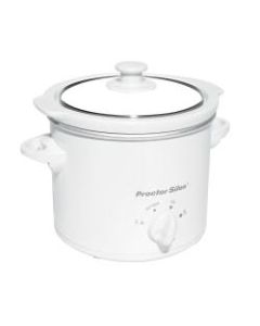 Proctor Silex 33015Y Slow Cooker - 1.50 quart - White