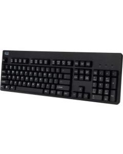 Adesso EasyTouch Keyboard With Antimicrobial Protection, AKB-63OUB