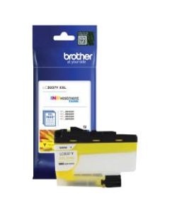 Brother LC3037Y INKvestment Super High-Yield Yellow Ink Cartridge