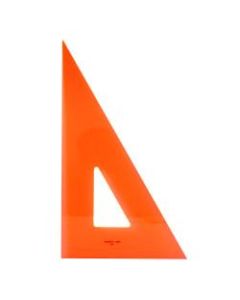 Pacific Arc Professional Fluorescent Triangles, 18in, 30/60 deg., Pack Of 2