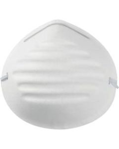 Acme United Adjustable Nose Clip Dust Mask - Adjustable - Dust Protection - Metal Nose Clip - White - 5 / Pack