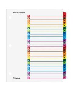 Cardinal OneStep A-Z Index System, Multicolor