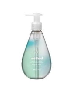 Method Coconut Water Gel Handwash - Coconut Water Scent - 12 fl oz (354.9 mL) - Pump Bottle Dispenser - Hand - Clear - Triclosan-free - 1 Each