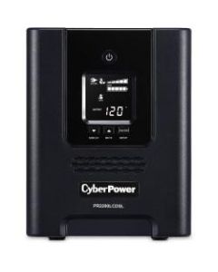 CyberPower PR2200LCDSL Smart App Sinewave UPS Systems - 2070VA/1980W, 120 VAC, NEMA 5-20P, Mini-Tower, Sine Wave, 7 Outlets, LCD, PowerPanel Business, $375000 CEG, 3YR Warranty