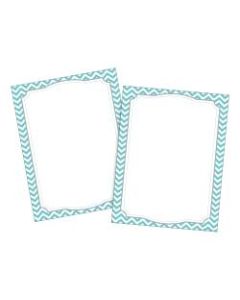 Barker Creek Computer Paper, Letter Paper Size, 60 Lb, Turquoise Chevron, 100 Sheets