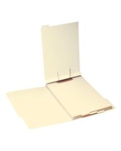 Smead End-Tab Folder Dividers With Fasteners, Legal Size, Manila, Box Of 50