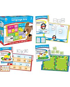 Carson-Dellosa CenterSOLUTIONS File Folder Games - Language Arts, Grade 3, Box Of 16