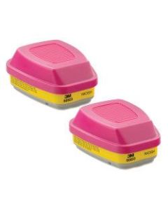 3M 60923 Organic Vapor/Acid Gas Cartridge/Filter - Reusable - 2 / Box