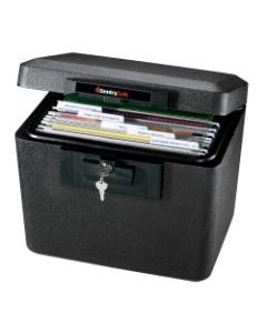 SentrySafe 1170 Security Fire File, 13 3/5inH x 15 3/10inW x 12 1/10inD, Black