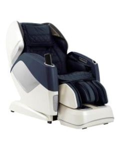 Osaki Pro Maestro 4-D Full-Body Massage Chair, Navy/Beige