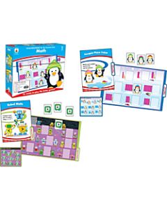 Carson-Dellosa CenterSOLUTIONS File Folder Games - Math, Grade 1, Box Of 16