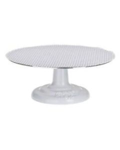 Ateco Revolving Cake Stand, White