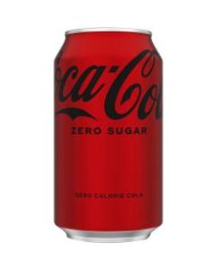 Coca-Cola Zero Sugar Soda, 12 Oz, Case Of 24 Cans