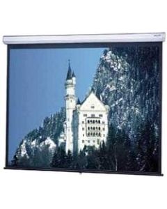 Da-Lite Model C Manual Wall and Ceiling Projection Screen - 96in x 96in - Matte White - 136in Diagonal