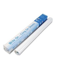 Avery Write-On Cling Sheets, 27in x 34in, Plain White Paper, 35 Sheets