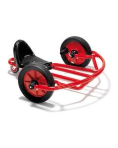 Winther Swingcart, Ages 3-8, 28 1/4inH x 11 5/16inW x 27 3/8inD, Red