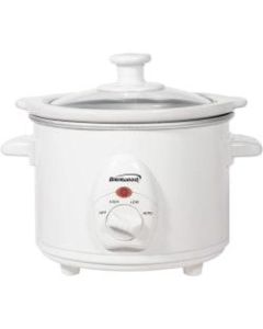 Brentwood 1.5-Quart Slow Cooker, White