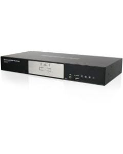 IOGEAR 2-Port Dual-Link DVI Secure KVM Switch (TAA) - 2 Computer(s) - 1 Local User(s) - 3840 x 2160 - 2 x PS/2 Port - 7 x USB - 3 x DVI - Rack-mountable - 1U - TAA Compliant